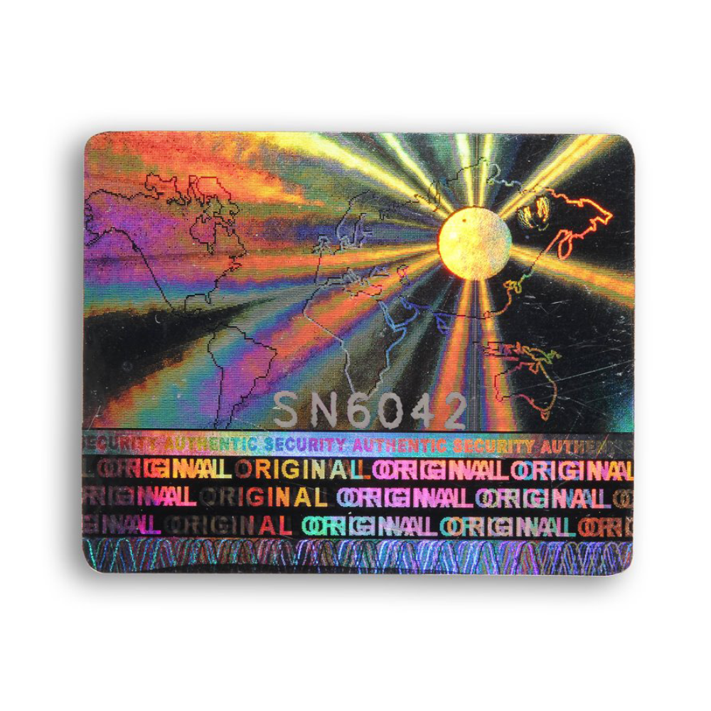 hologramme rectangulaire