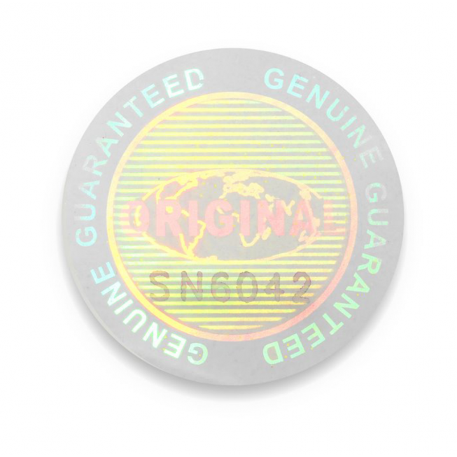 Authentication hologram 3d effect standard Authentication hologram 3d effect standard