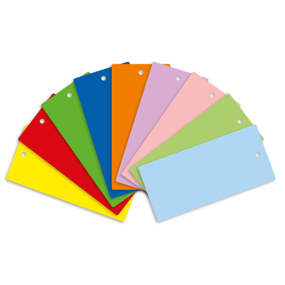 American color polyester label in A4 Laserlab plate american label polyester eventail color
