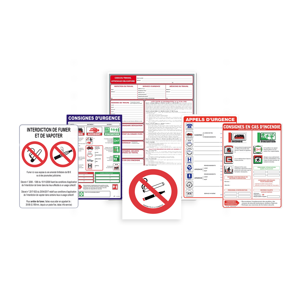 Kit affichage obligatoire - Entreprise kit affichage obligatoire en entreprise