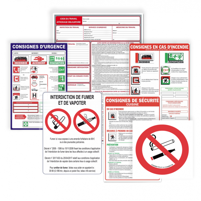 kit affichage obligatoire hotels