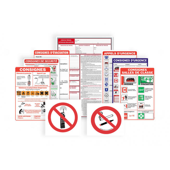 kit affichage obligatoire ecoles