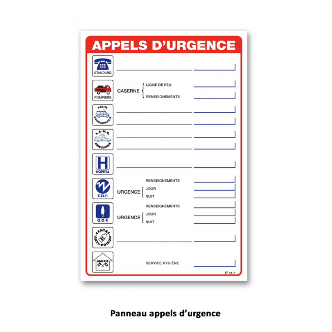consigne appels urgences kit entreprise