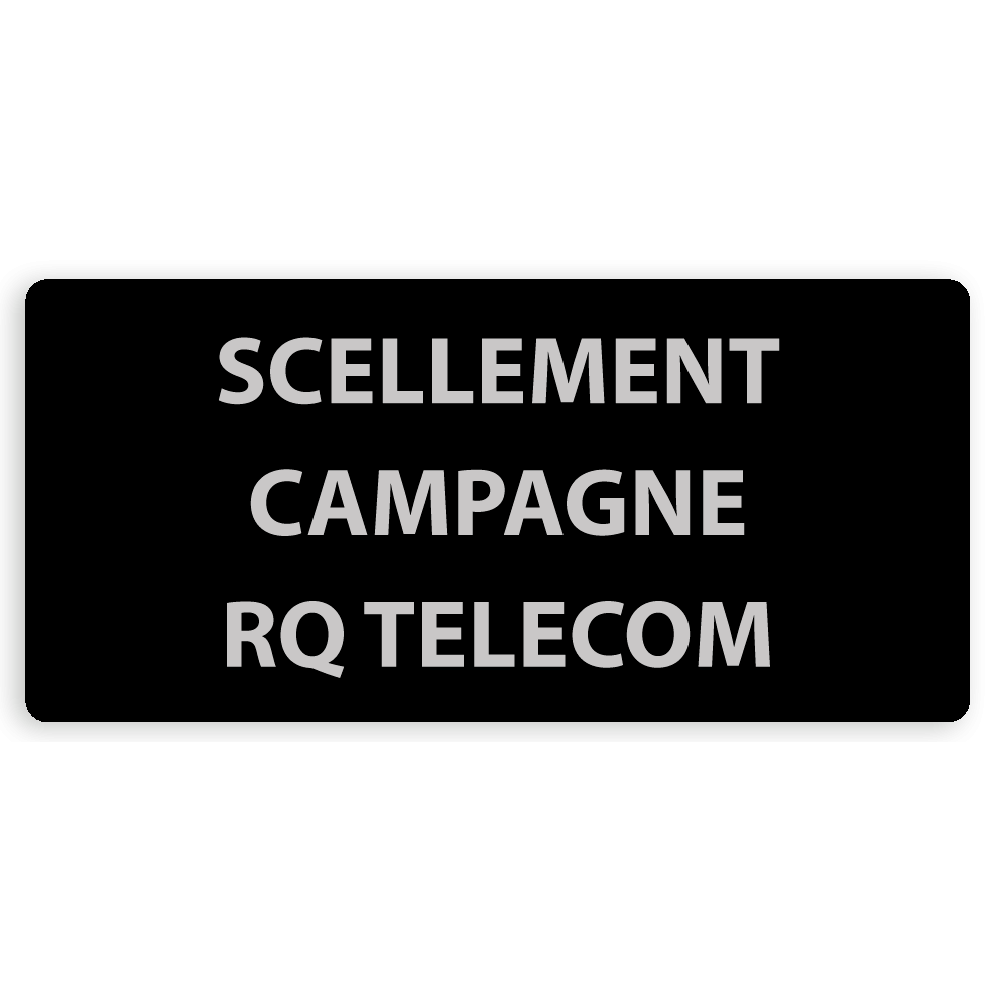 example custom adhesive seal extreme temperatures companion seal black background white printing