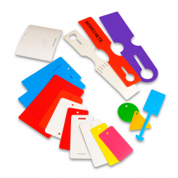 plaque d identification pehd couleur imprimee plusieurs formats