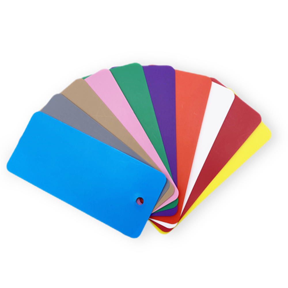 Printed PEHD 0 3mm Identification Plate Durable Product