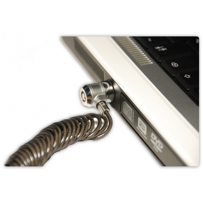 connected laptop security cable en
