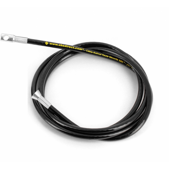 systeme antivol acier haute securite : le cable acier aba 5mm efficace contre le vol