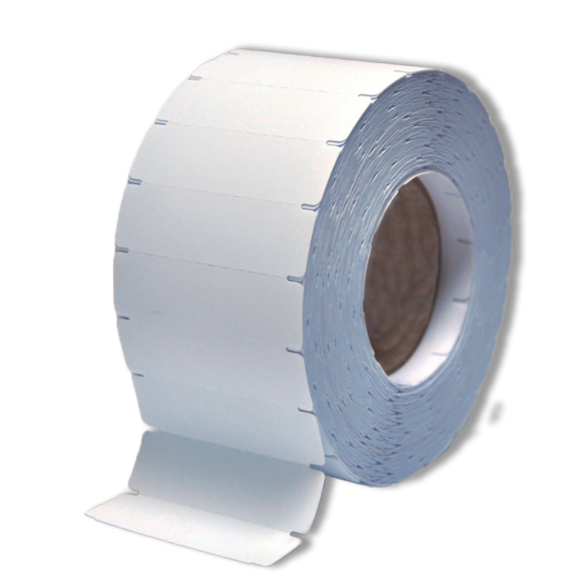 Roll of pre-cut iron-on textile labels - 3