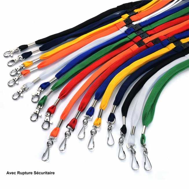 Color Blank Flat Lanyard
