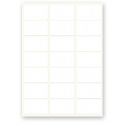 A4 Sheet Satin Laserlab Visitor Access Badge - 1