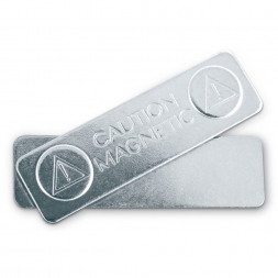 Attache badge magnétique métal