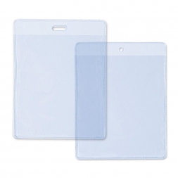 Flexible Plastic Badge Holder - 1