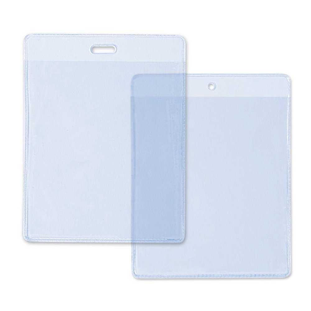 Flexible Plastic Badge Holder - 1