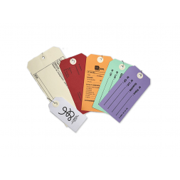 Colored papertags