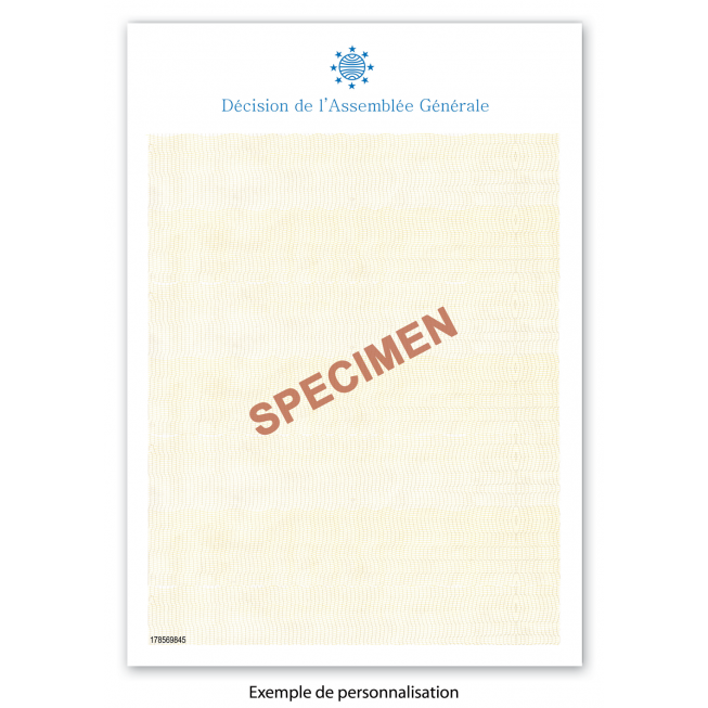 A4 Secured Numbered Paper - 2 A4 Secured Numbered Paper - 2