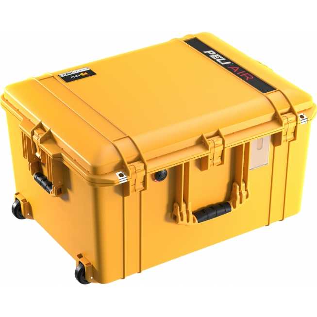 Mallette de transport roulante 68x38x52cm jaune Mallette de transport roulante 68x38x52cm jaune