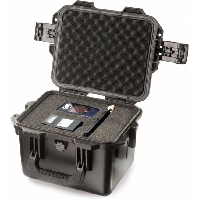 Mallette de transport 30x20x25cm noire avec mousse