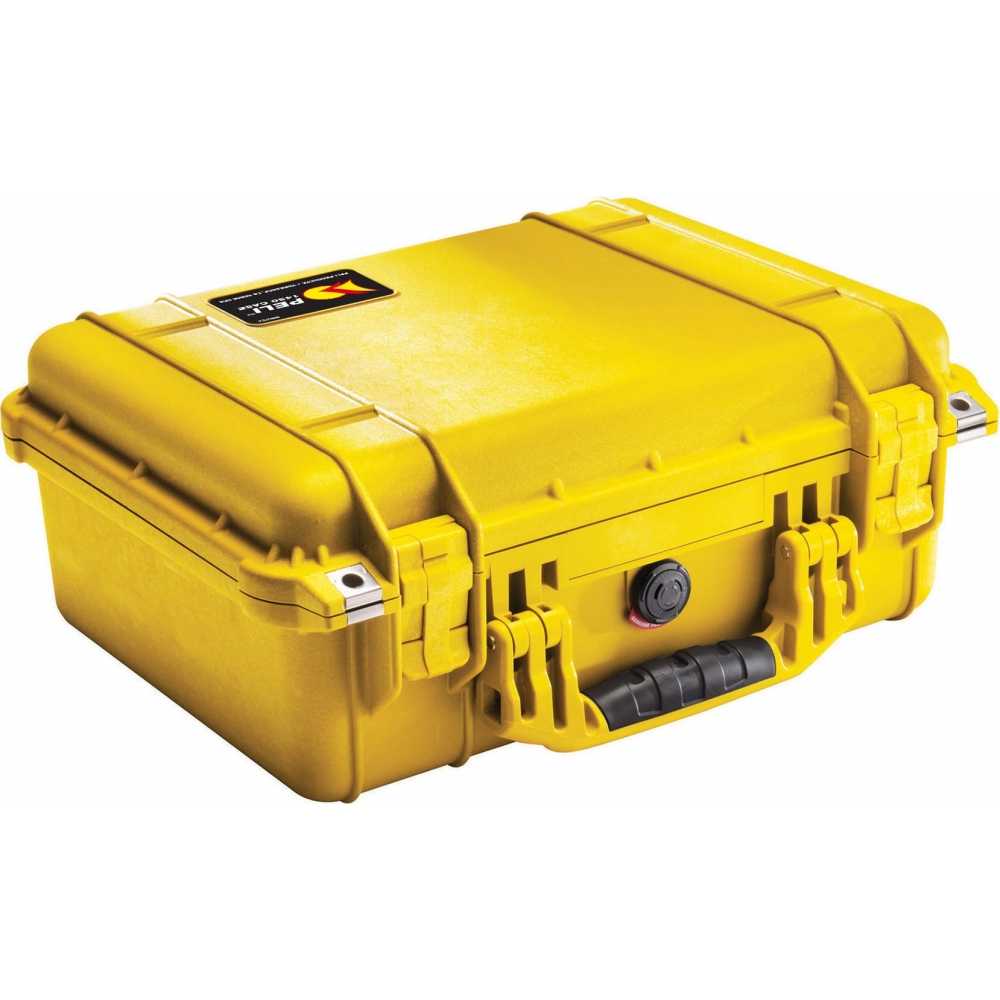Mallette de transport 41x17x33cm jaune
