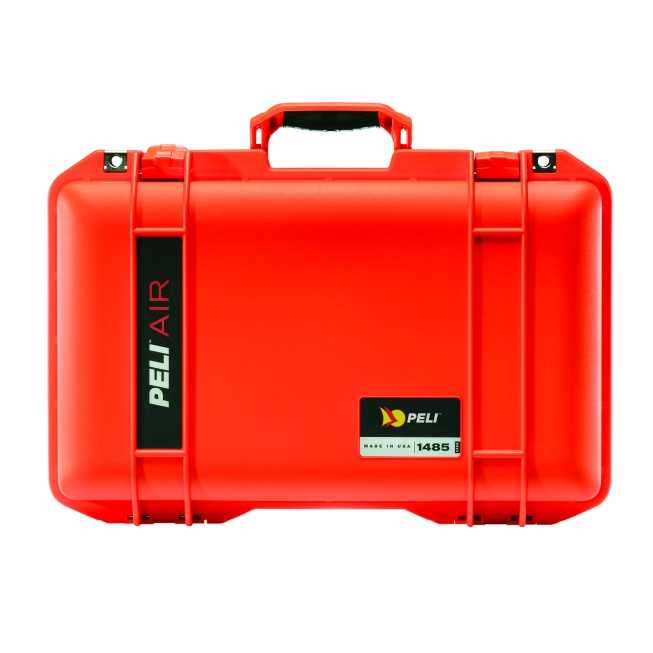 Mallette de transport 49x18x33cm orange debout