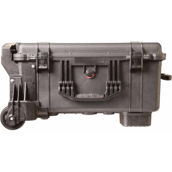 transport case 1610 with large wheels front view