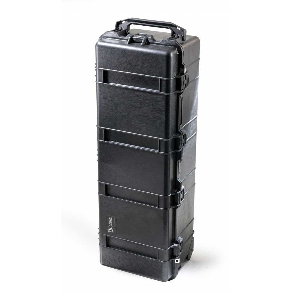 secure transport case with standing closure one hundred and twelve centimetres long