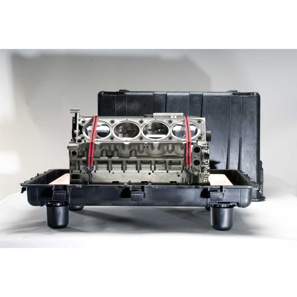 exemple utilisation mallette transport securisee palette avec couvercle hermetique