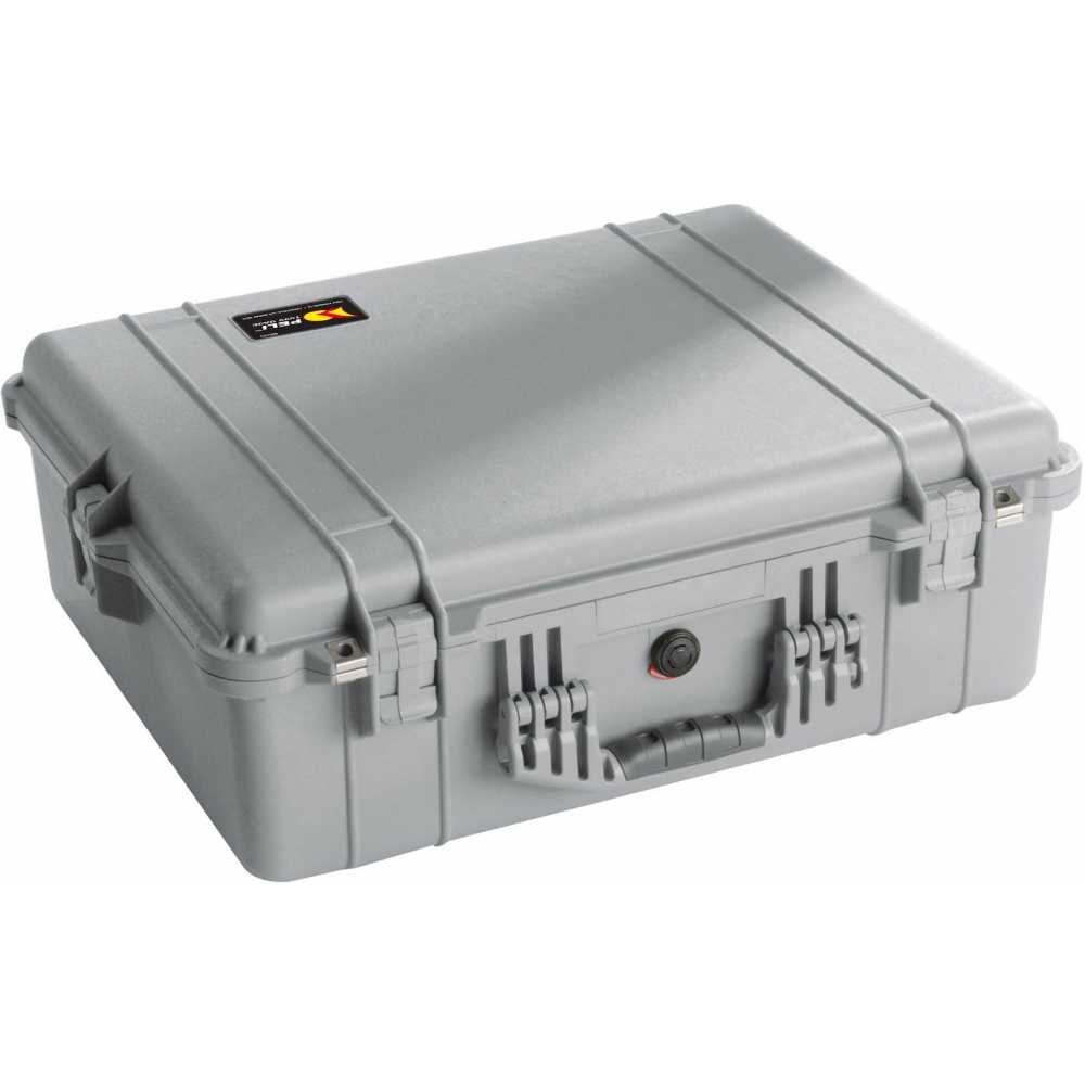 safety transport case sixty two centimetres long silver case