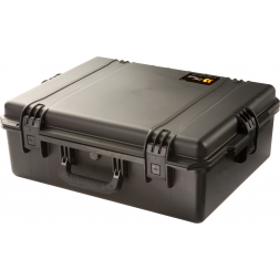 waterproof transport case closed sixty two cm long black case