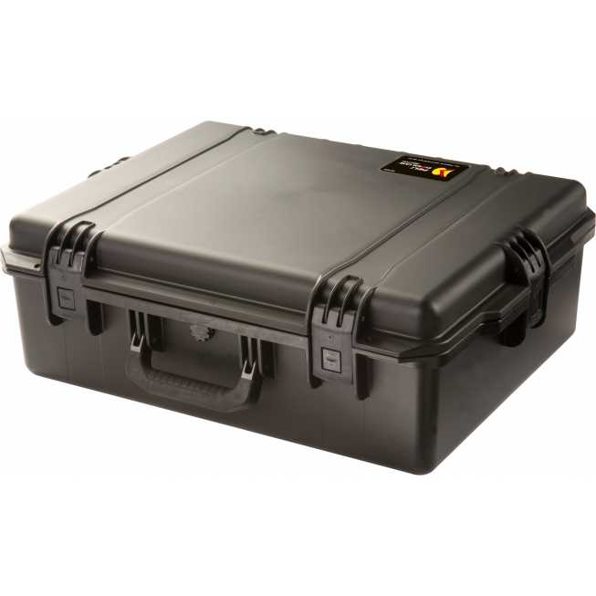 waterproof transport case closed sixty two cm long black case