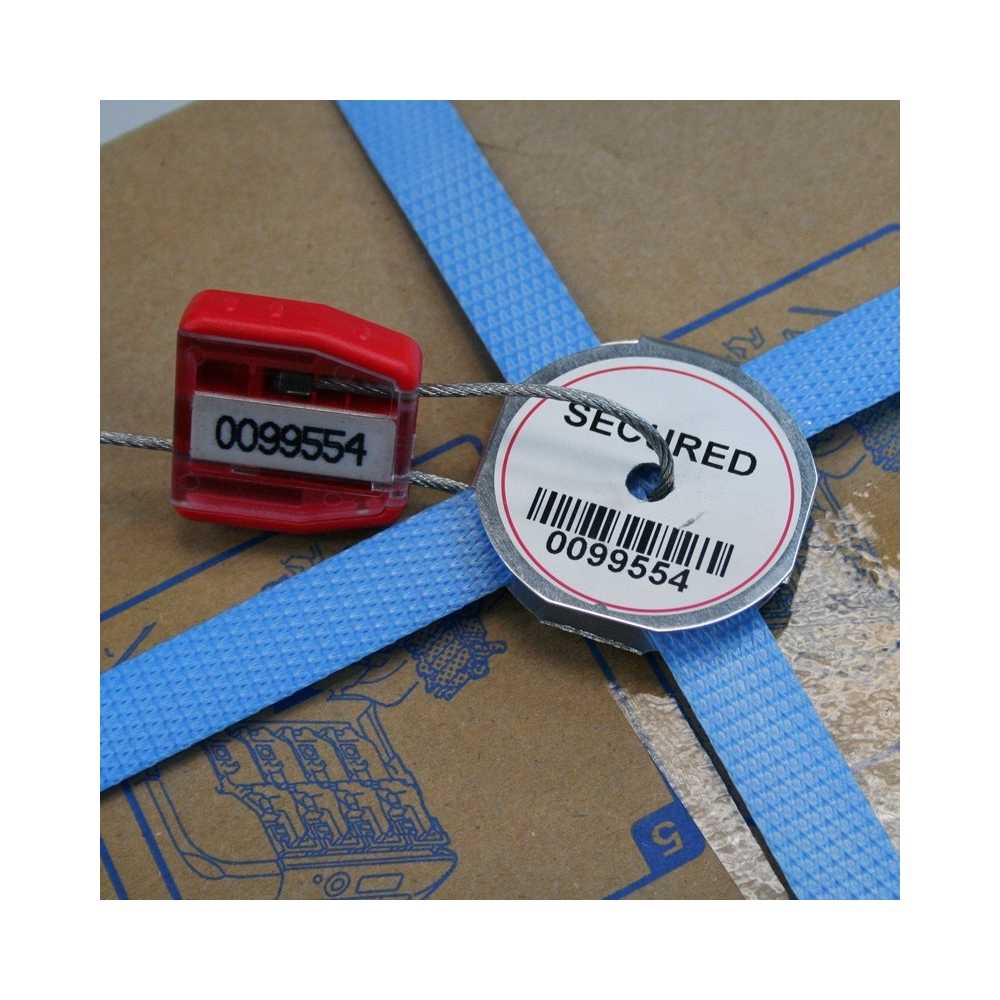 example use of red strap seal