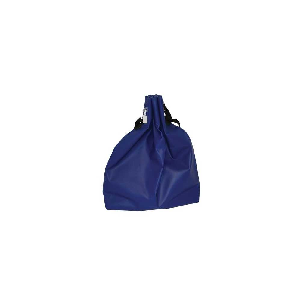 safety bag t-closure small size in blue