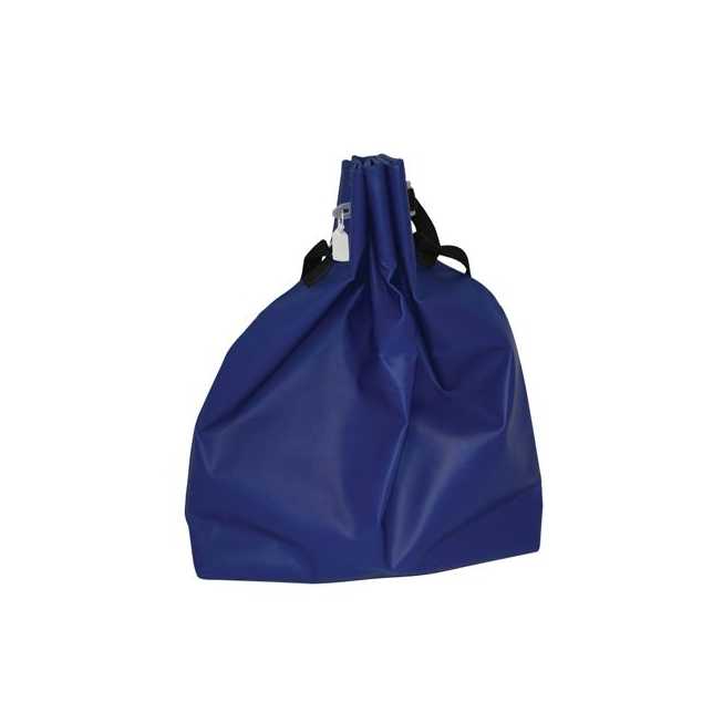 safety bag t-closure small size in blue