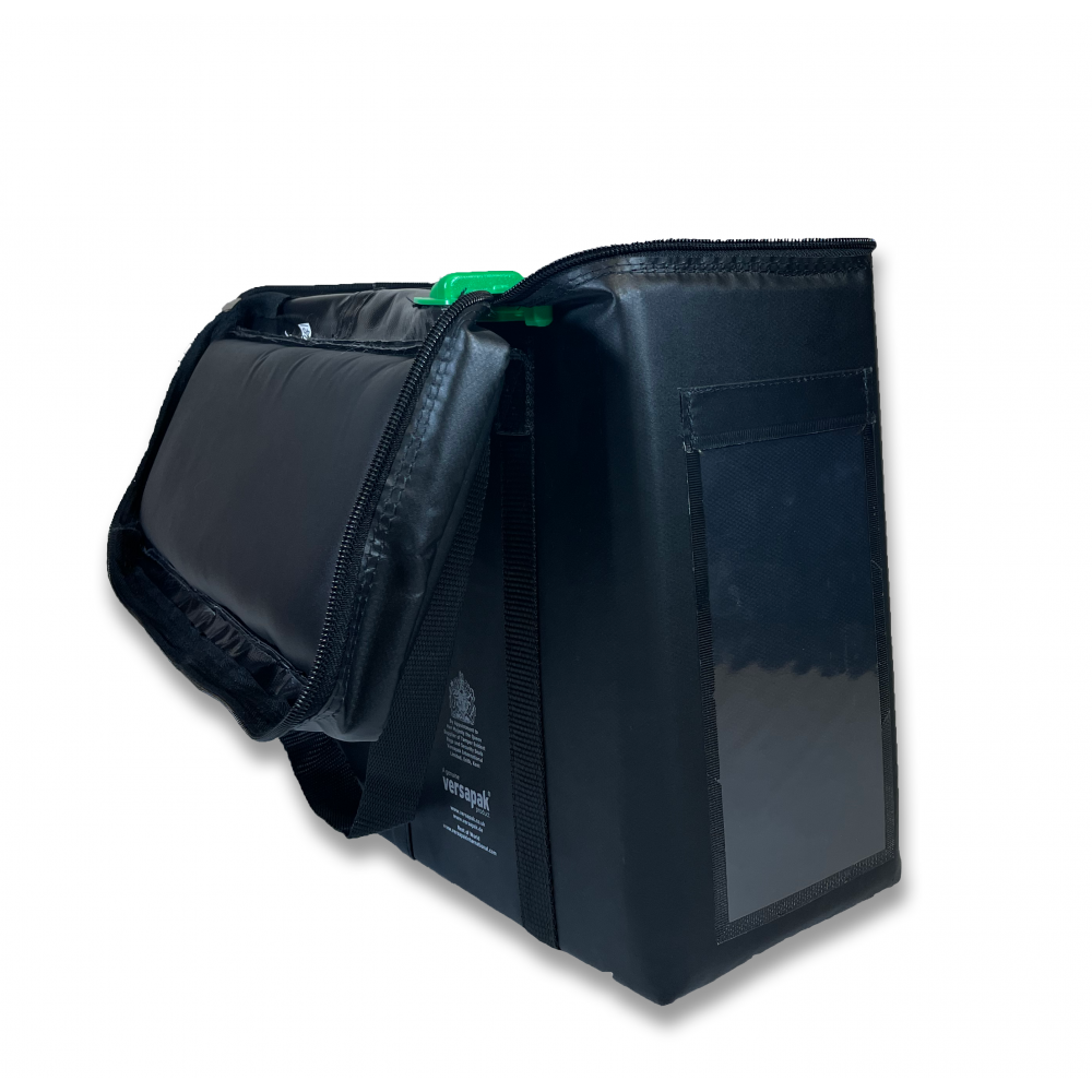 Padded secure carrying case for laptop - 3