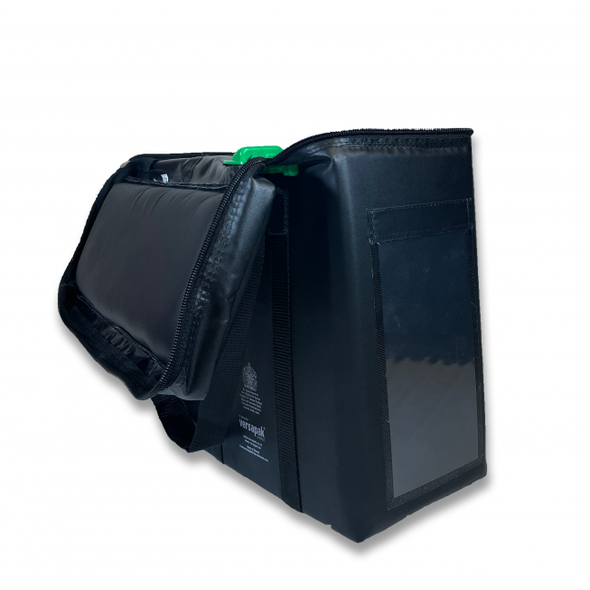 Padded secure carrying case for laptop - 3