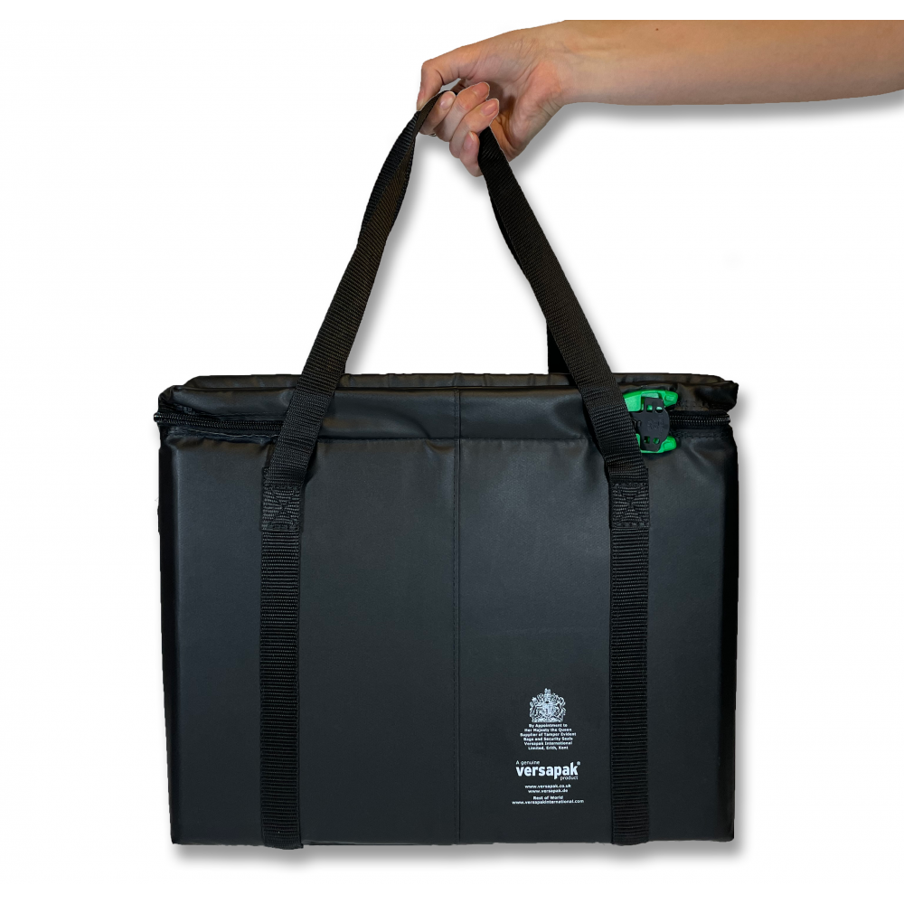 Padded secure carrying case for laptop - 4