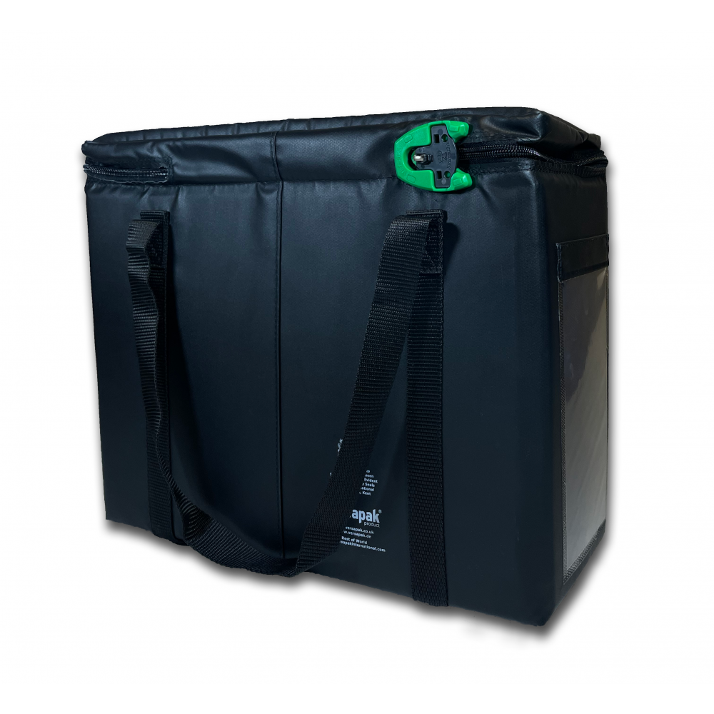 Padded secure carrying case for laptop - 5