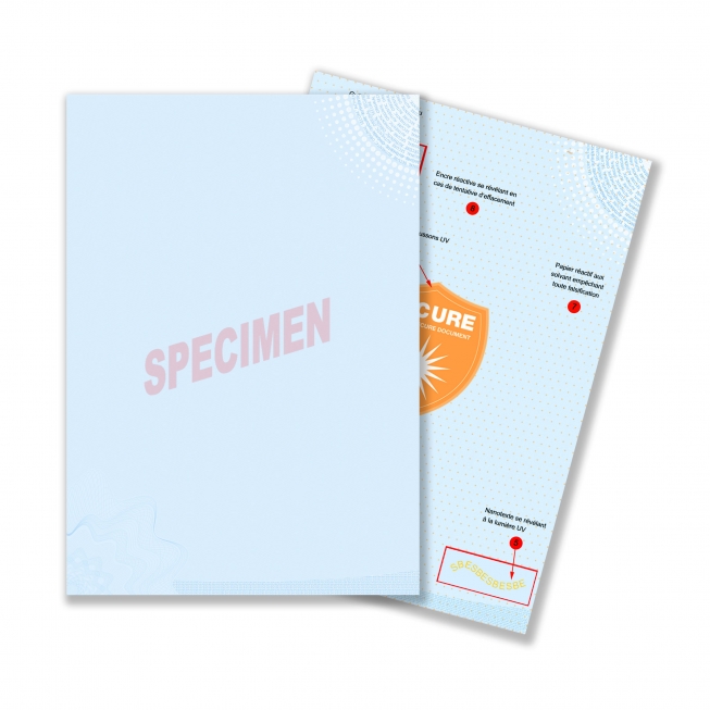 Security anticopy paper X8 Security anticopy paper X8