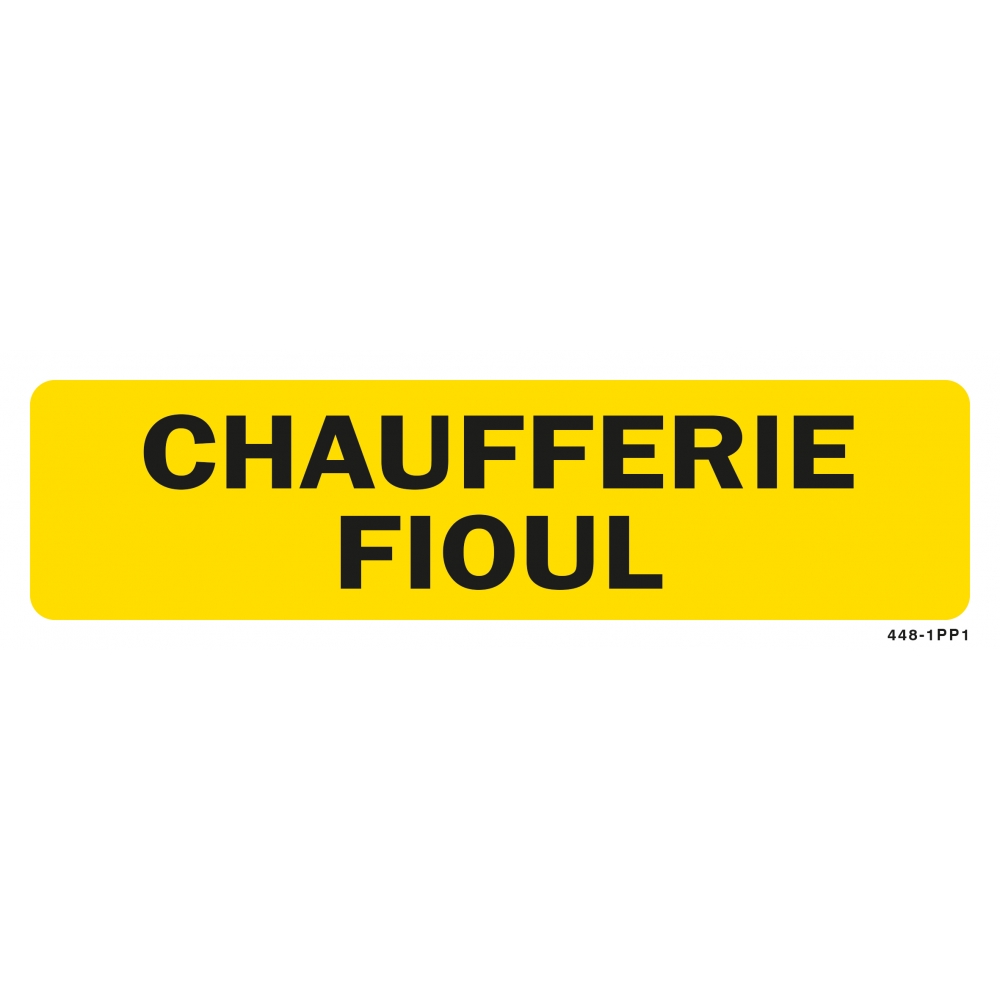 Oil heating panel - Yellow background - 1