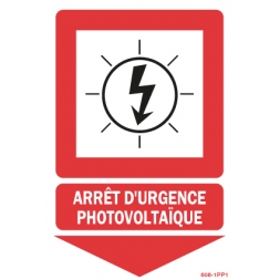 Emergency stop panel Photovoltaic - 1