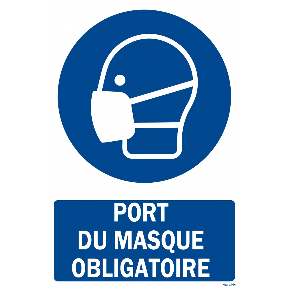 Mandatory mask sign - 1