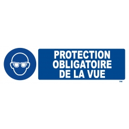 Mandatory sight protection sign - 1
