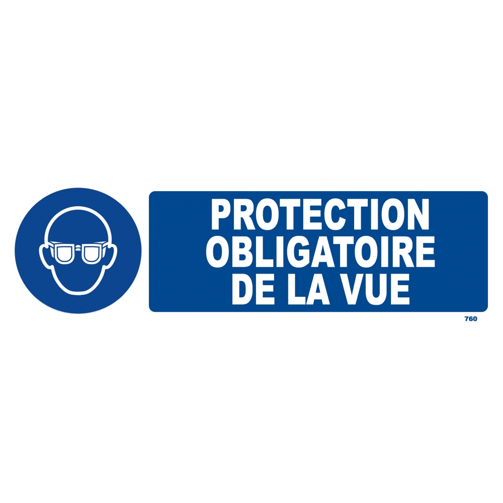 Mandatory sight protection sign - 1