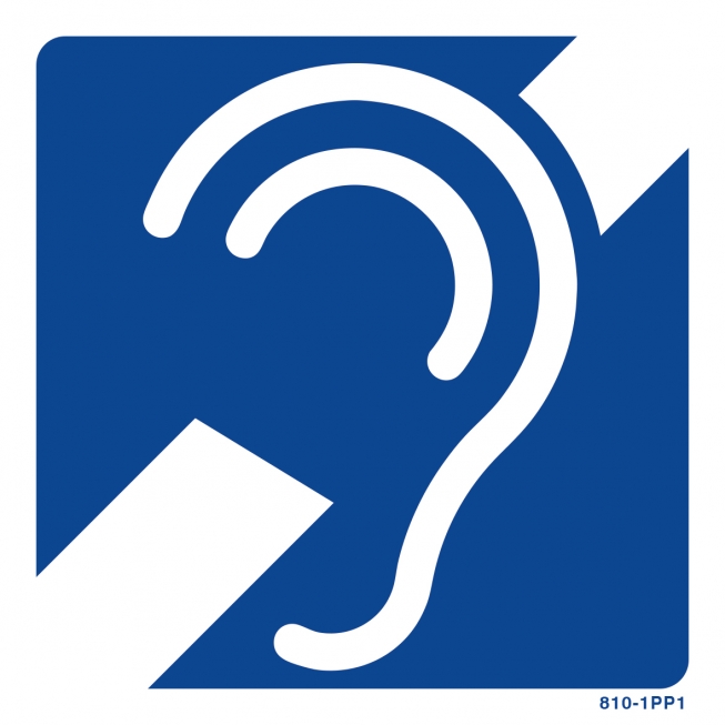 Hearing impaired sign - 1