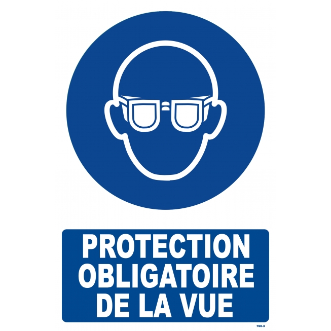 Panneau protection obligatoire de la vue - 2