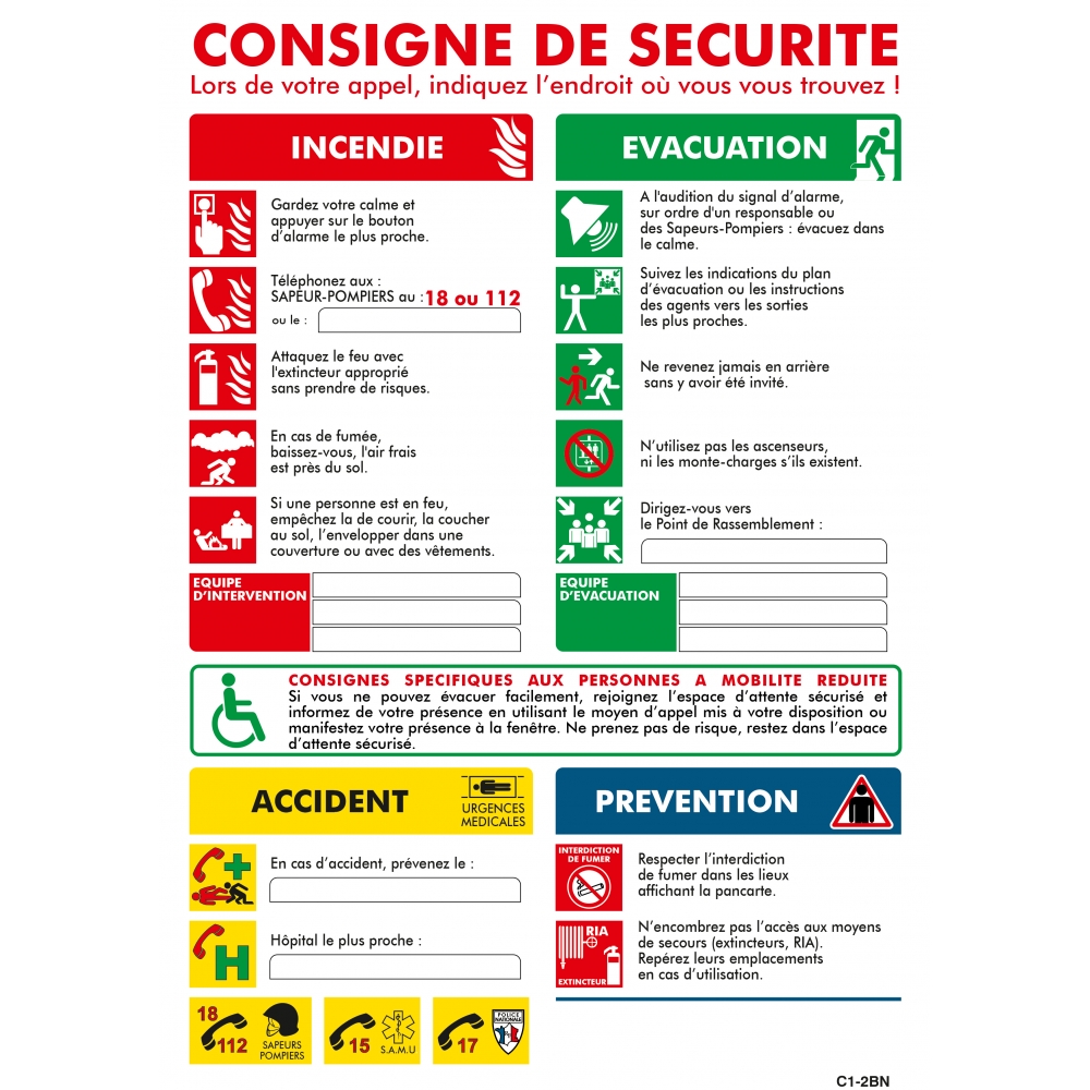 Safety instructions - 1