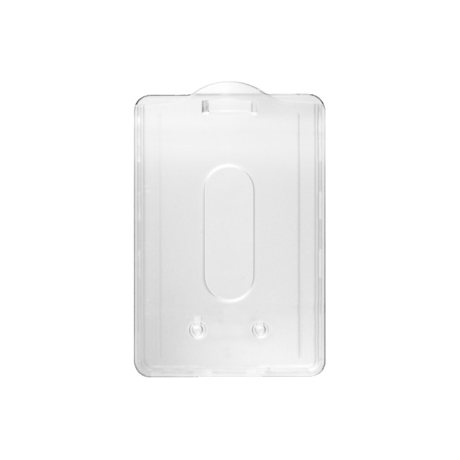 Porte-badge rigide vertical