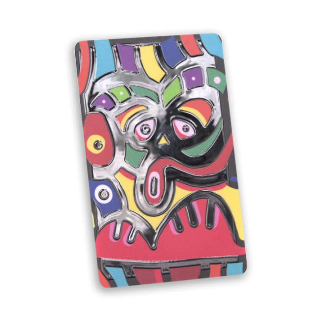 Carte PVC personnalisée recto/verso - 5