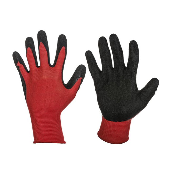 Sandblasted nylon protective gloves - 1