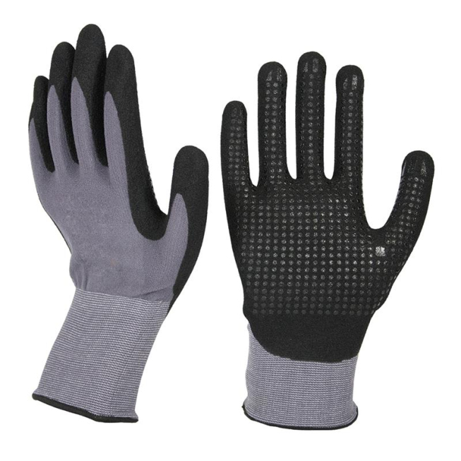 Gants en nylon ultra-aggripants sans coutures - 1